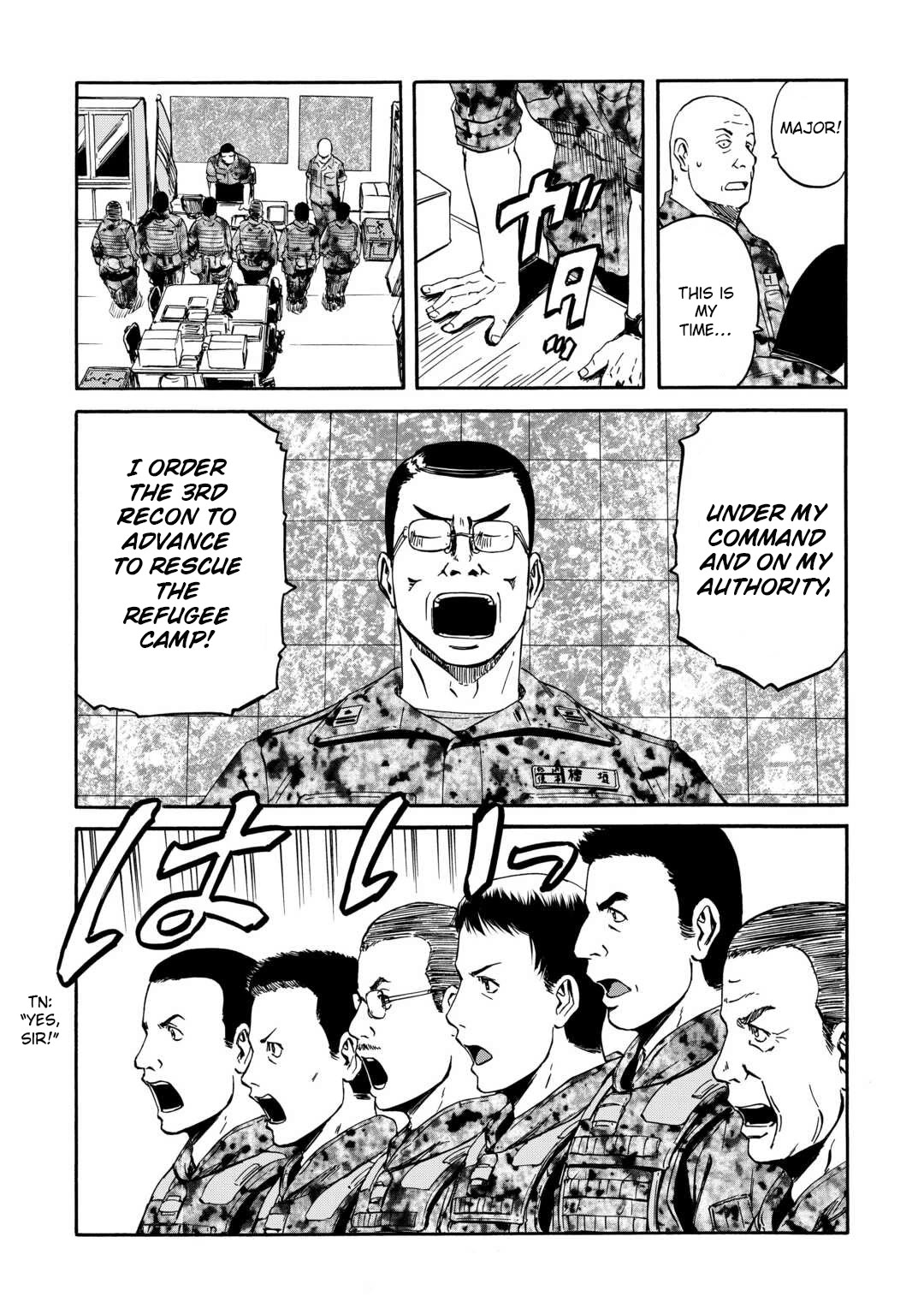 Gate - Jietai Kare no Chi nite, Kaku Tatakeri chapter 137 page 29