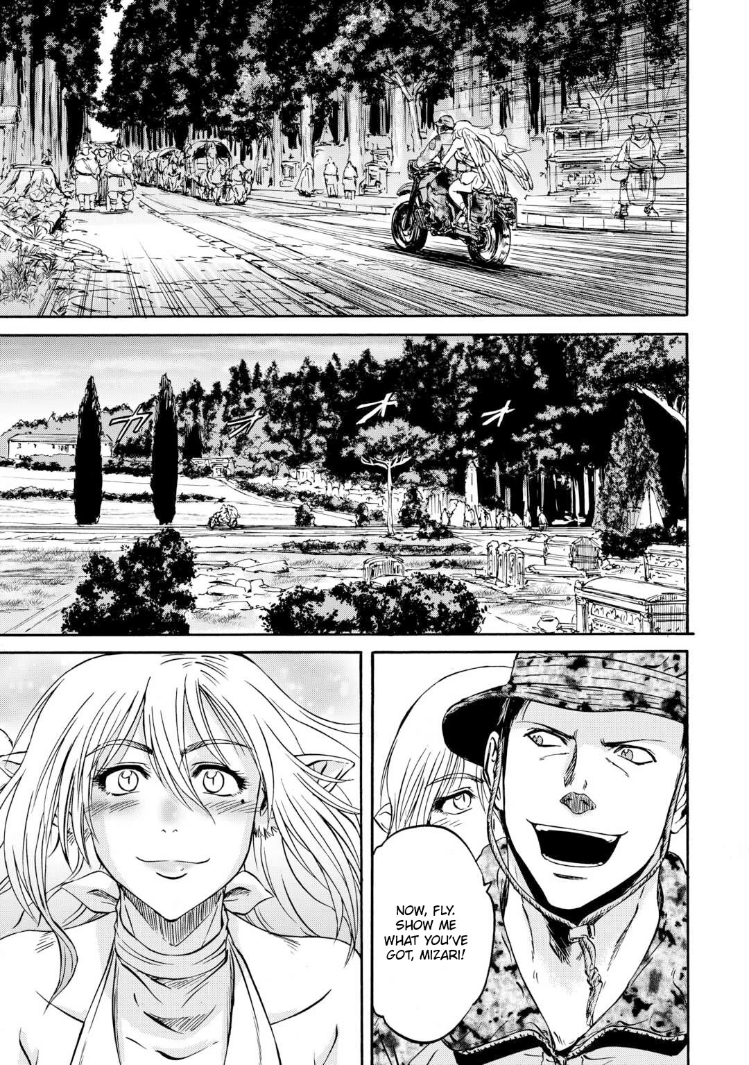 Gate - Jietai Kare no Chi nite, Kaku Tatakeri chapter 138.5 page 8