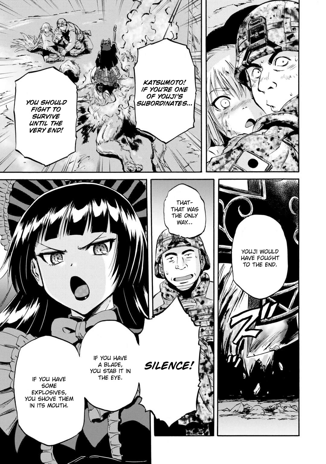 Gate - Jietai Kare no Chi nite, Kaku Tatakeri chapter 138 page 16