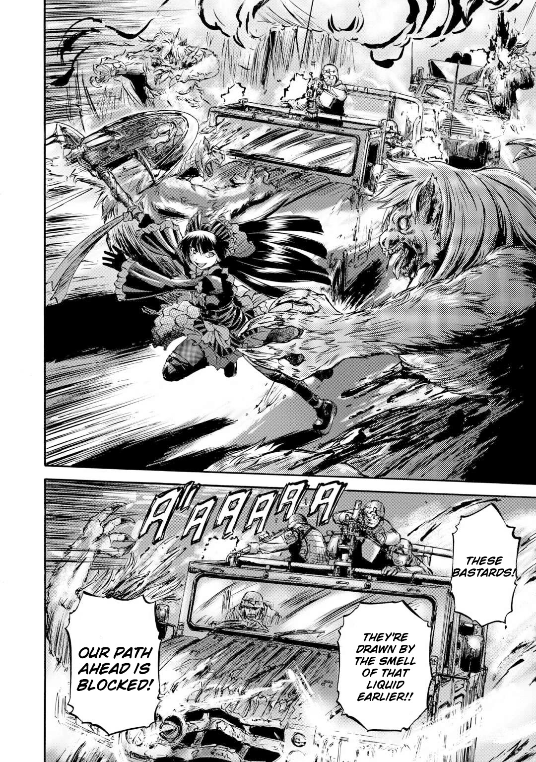 Gate - Jietai Kare no Chi nite, Kaku Tatakeri chapter 138 page 19