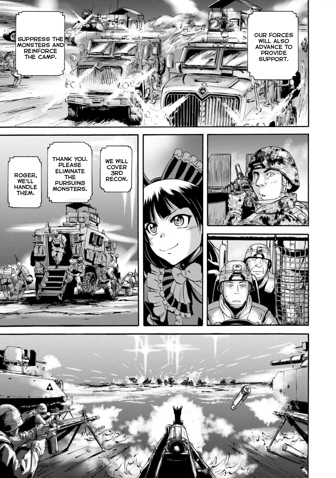 Gate - Jietai Kare no Chi nite, Kaku Tatakeri chapter 138 page 22