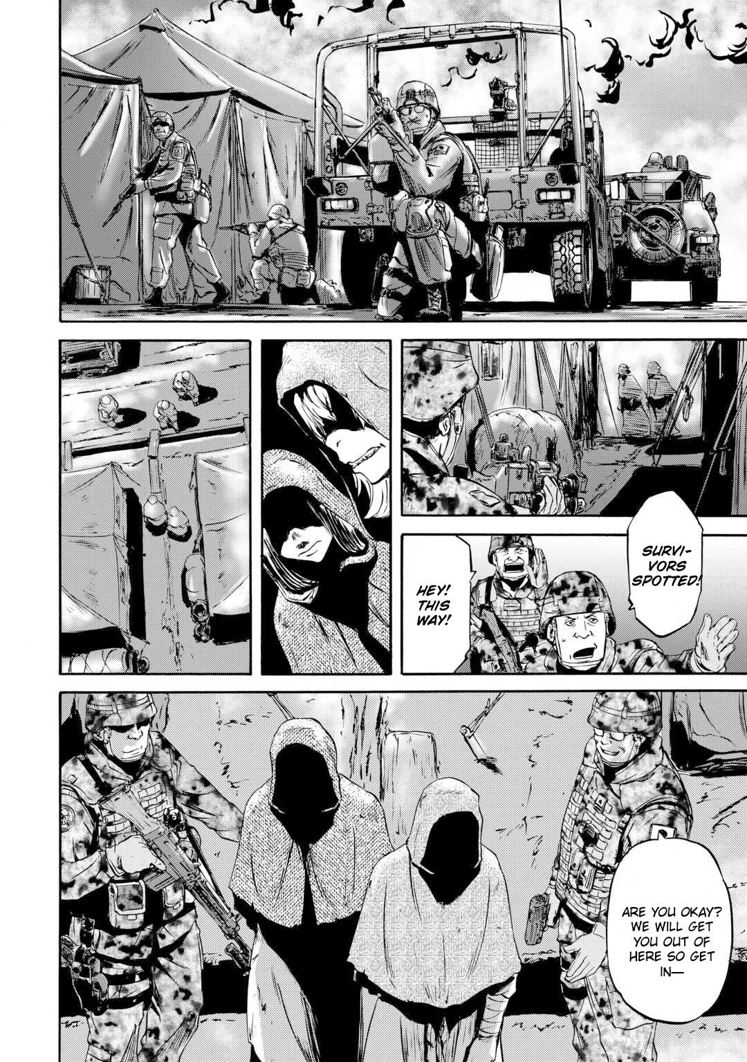 Gate - Jietai Kare no Chi nite, Kaku Tatakeri chapter 138 page 7