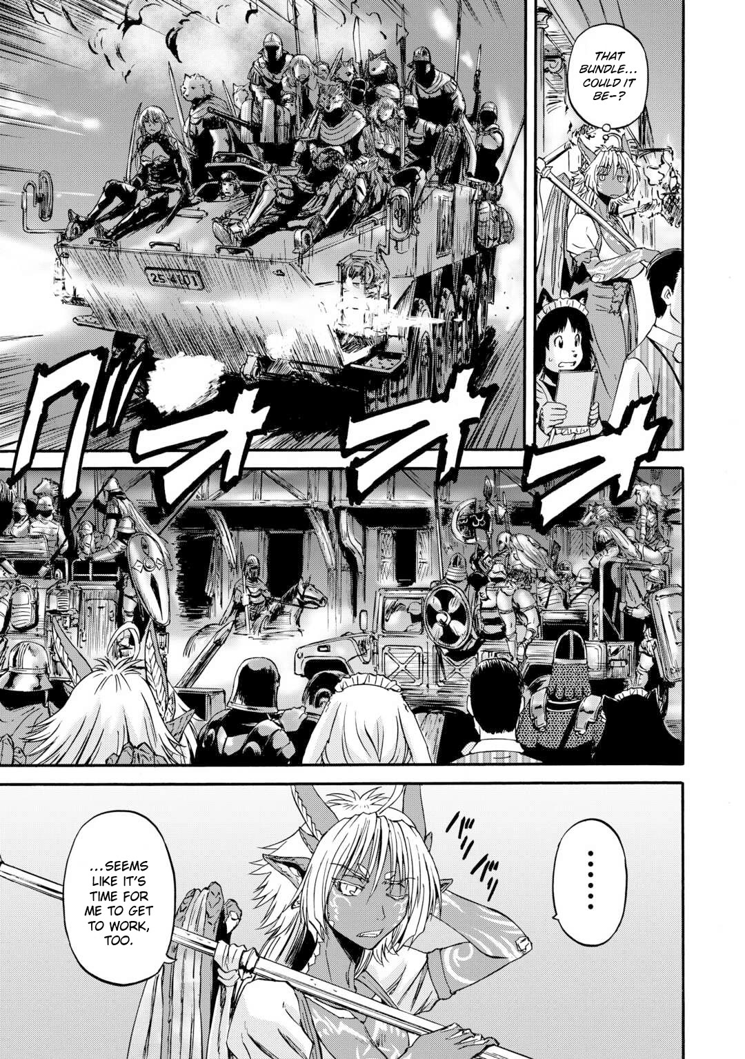 Gate - Jietai Kare no Chi nite, Kaku Tatakeri chapter 139 page 24