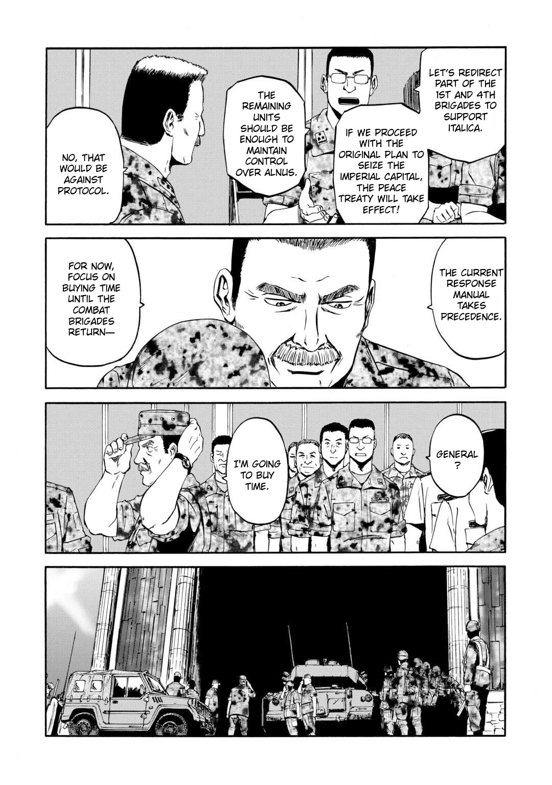 Gate - Jietai Kare no Chi nite, Kaku Tatakeri chapter 139 page 28