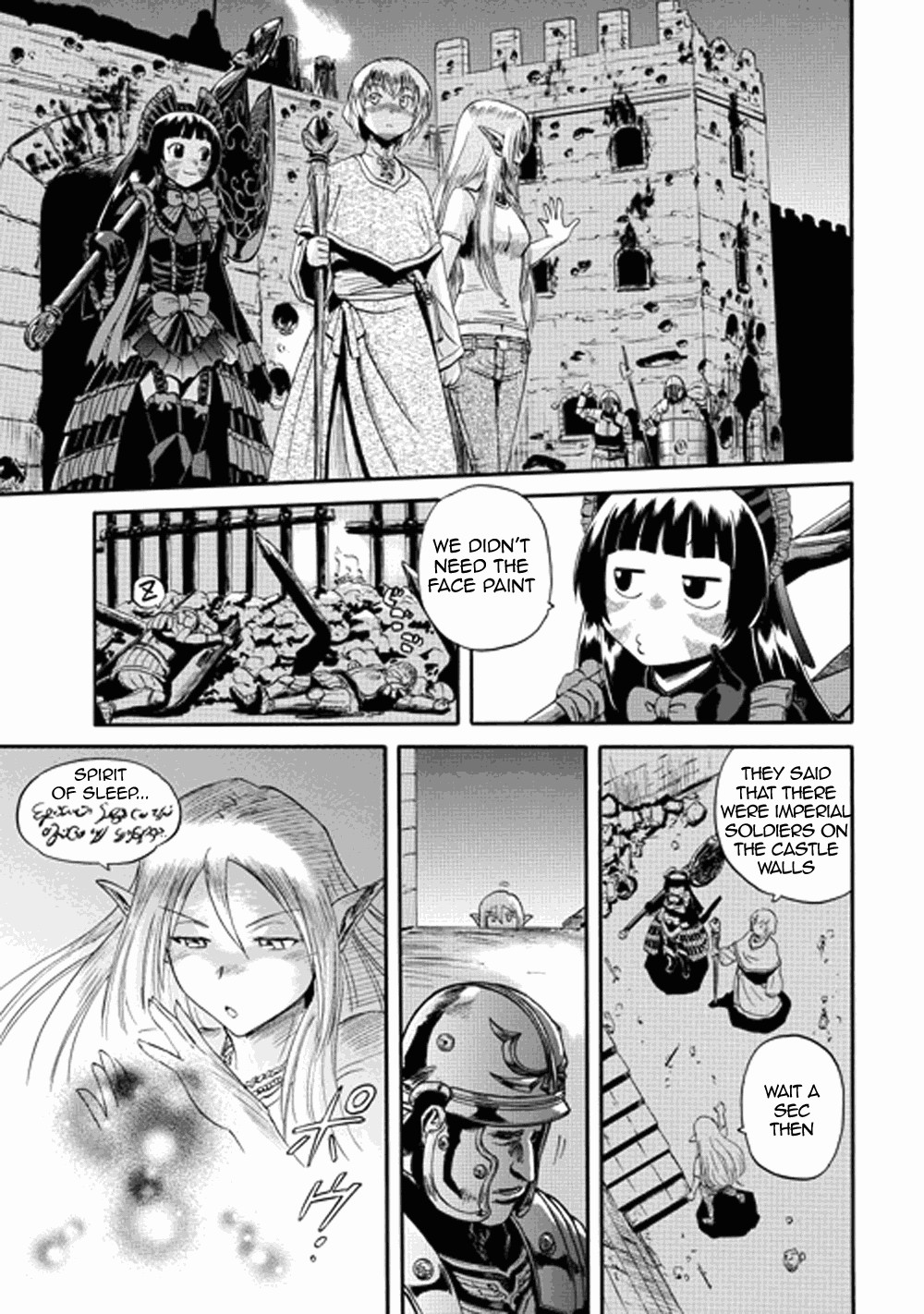 Gate - Jietai Kare no Chi nite, Kaku Tatakeri chapter 14 page 4