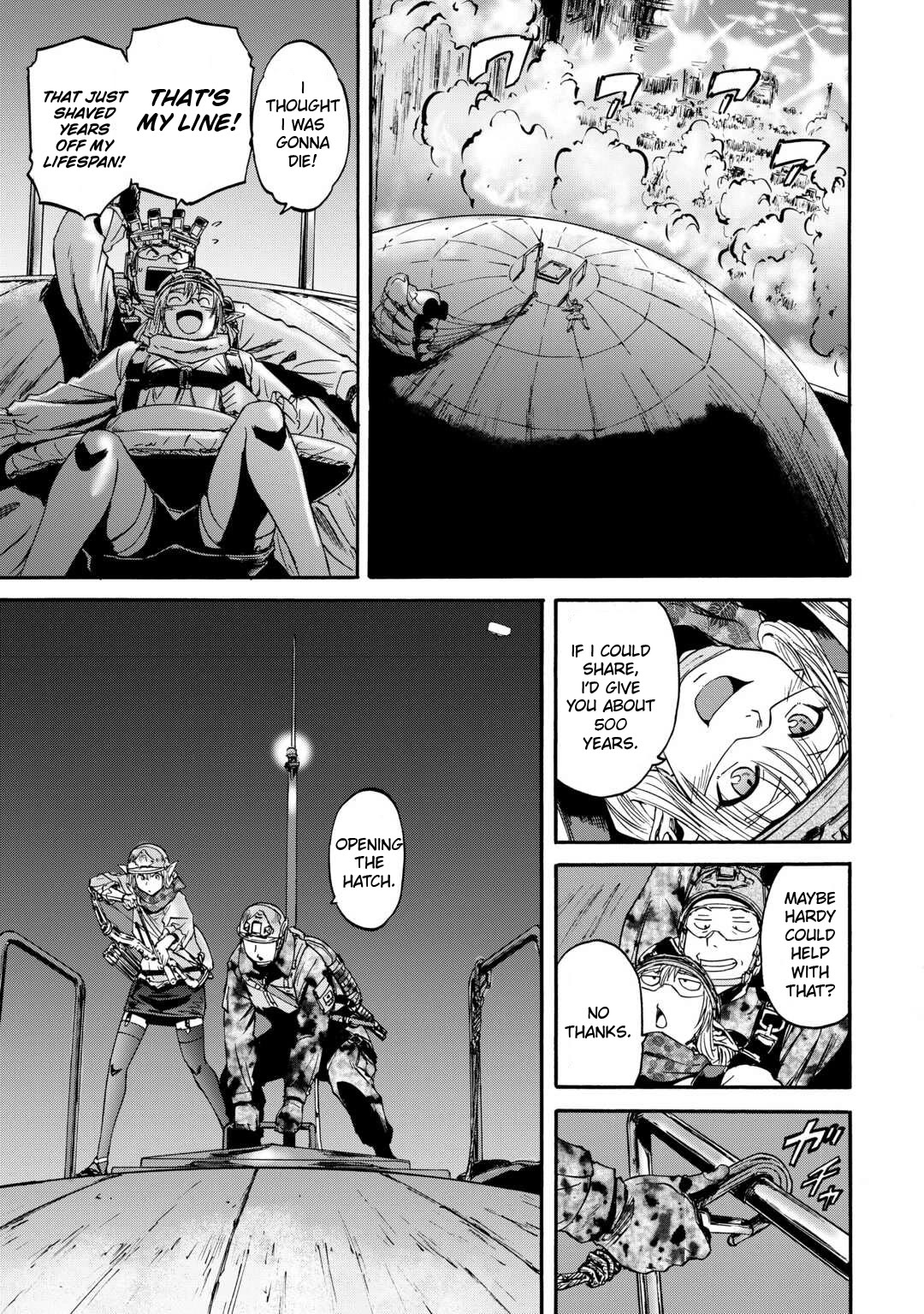 Gate - Jietai Kare no Chi nite, Kaku Tatakeri chapter 140 page 10