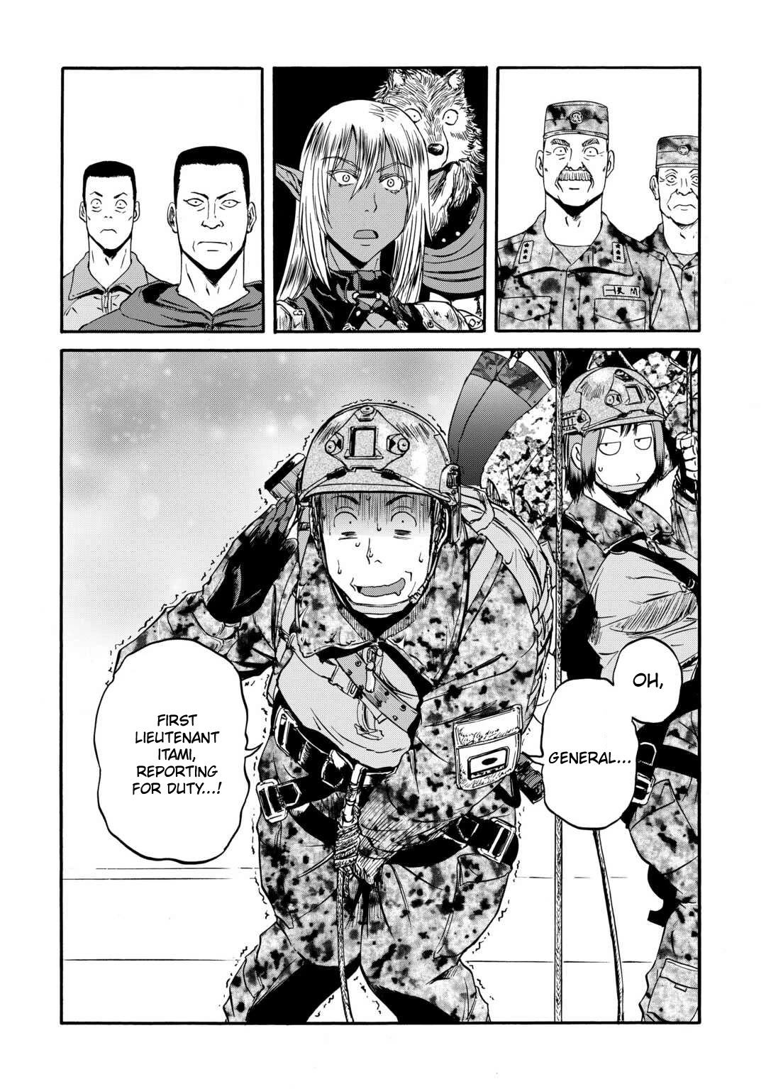 Gate - Jietai Kare no Chi nite, Kaku Tatakeri chapter 140 page 22