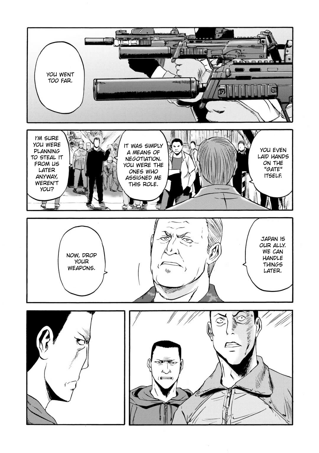 Gate - Jietai Kare no Chi nite, Kaku Tatakeri chapter 140 page 28