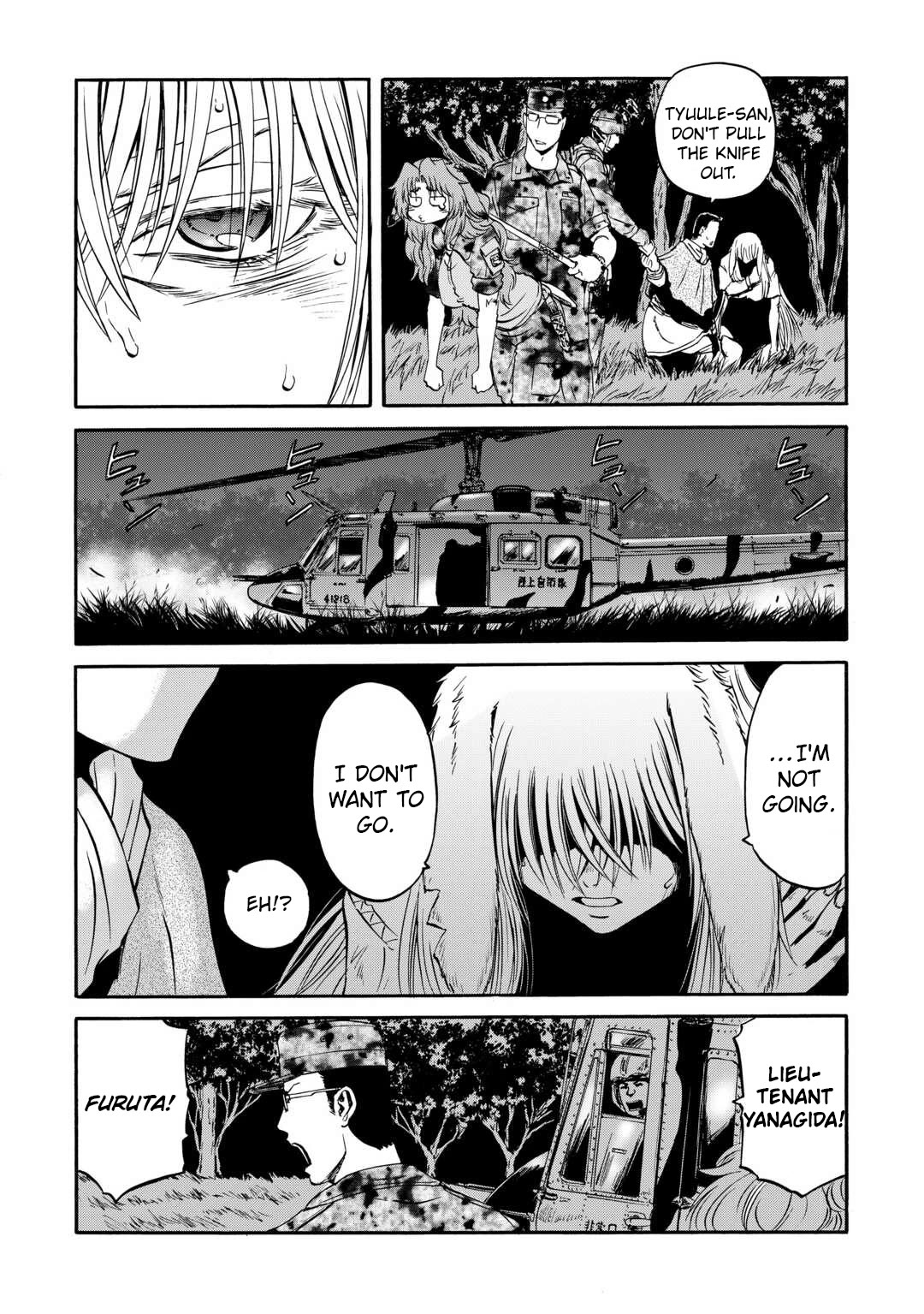 Gate - Jietai Kare no Chi nite, Kaku Tatakeri chapter 141 page 13