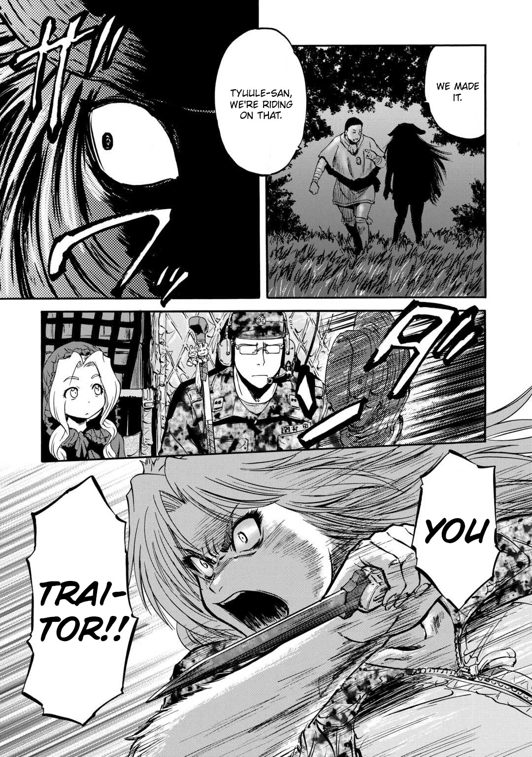 Gate - Jietai Kare no Chi nite, Kaku Tatakeri chapter 141 page 9