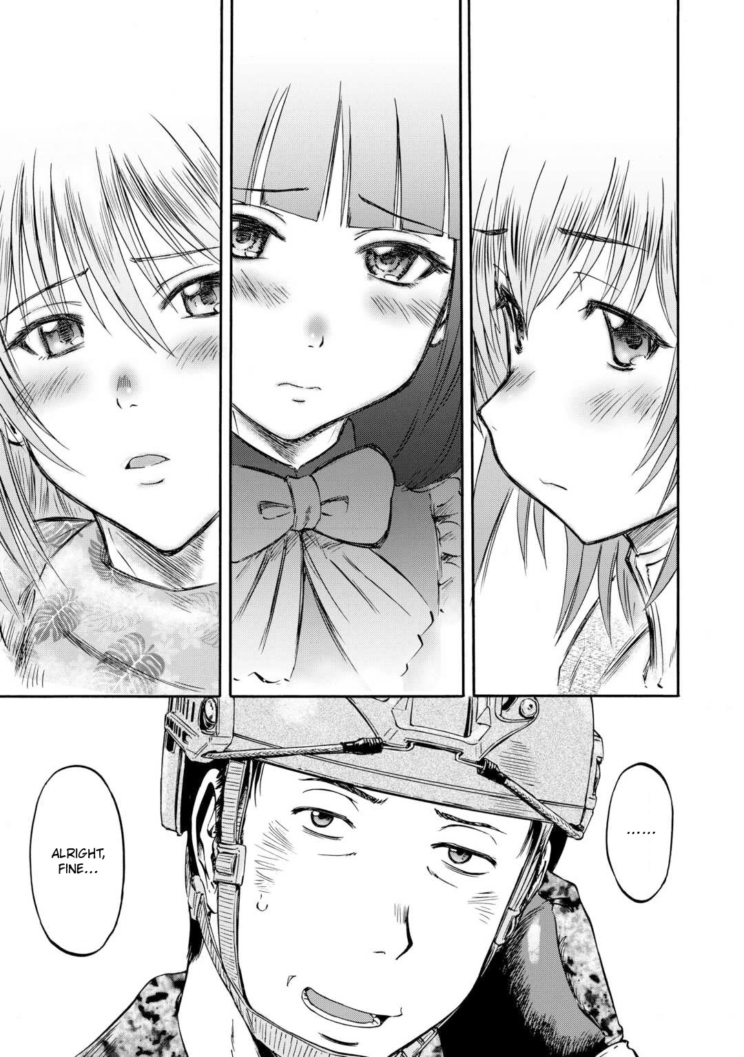 Gate - Jietai Kare no Chi nite, Kaku Tatakeri chapter 142 page 14