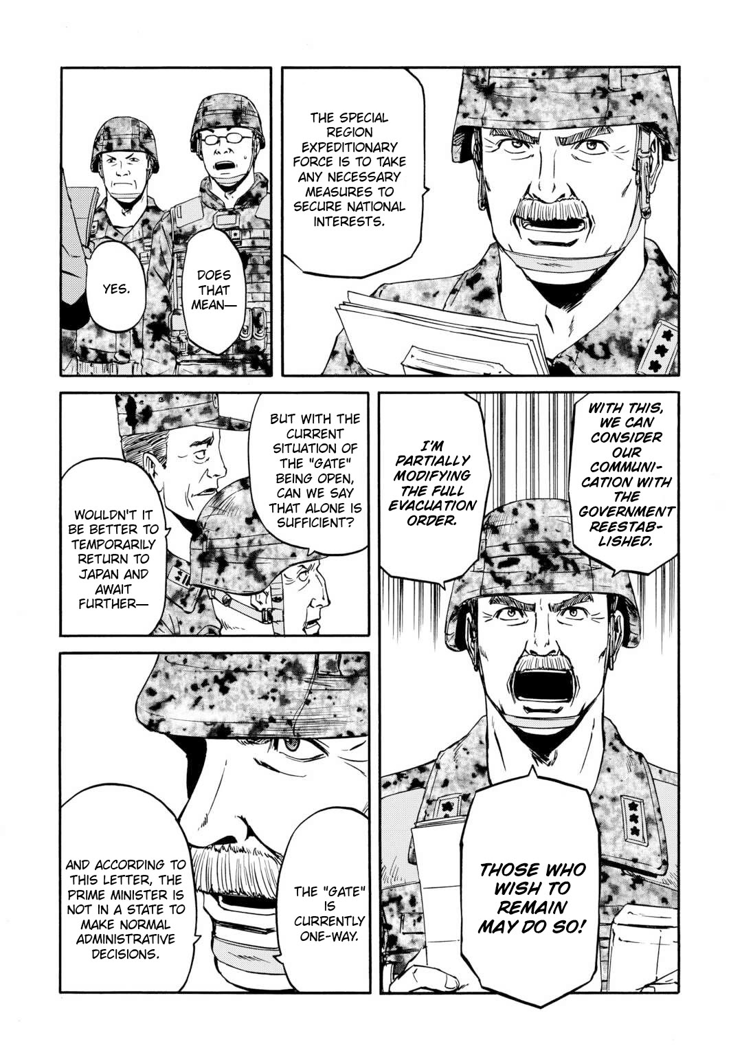 Gate - Jietai Kare no Chi nite, Kaku Tatakeri chapter 142 page 20