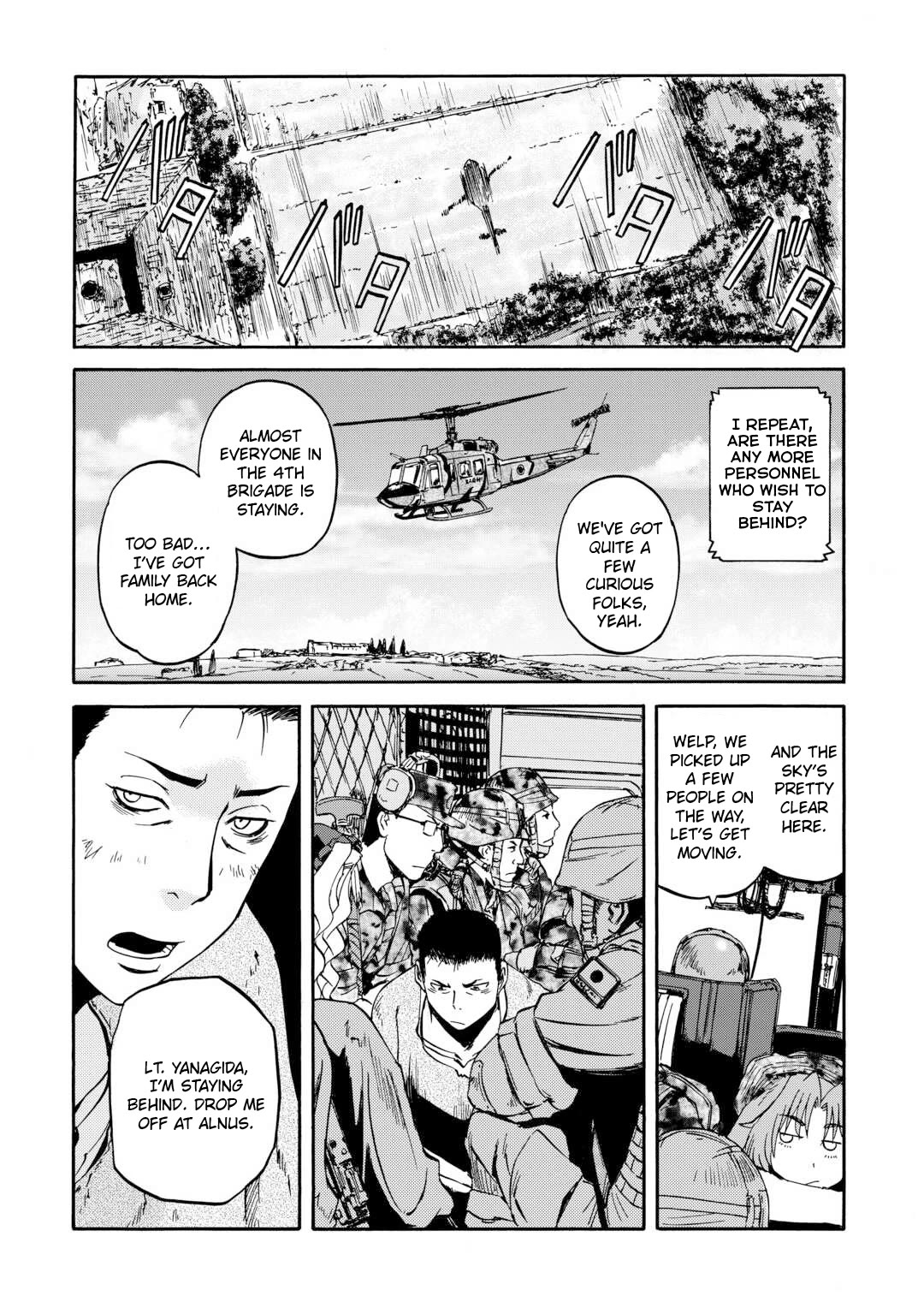 Gate - Jietai Kare no Chi nite, Kaku Tatakeri chapter 142 page 24