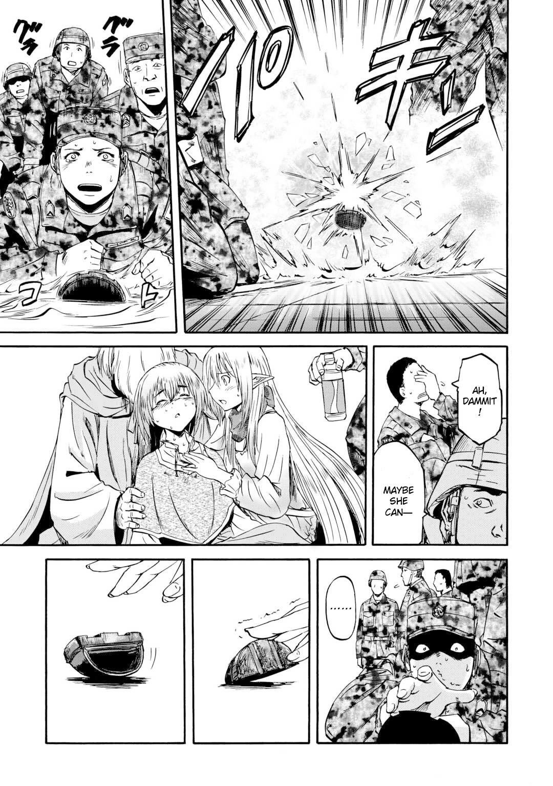 Gate - Jietai Kare no Chi nite, Kaku Tatakeri chapter 142 page 34