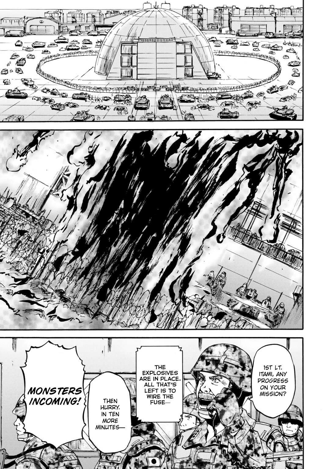 Gate - Jietai Kare no Chi nite, Kaku Tatakeri chapter 142 page 38