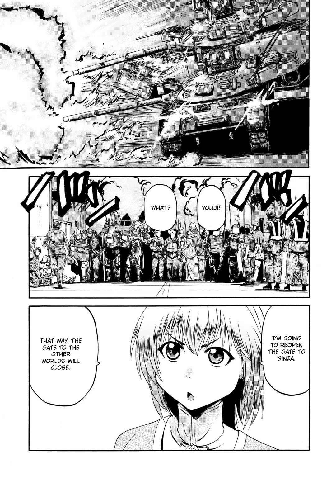 Gate - Jietai Kare no Chi nite, Kaku Tatakeri chapter 142 page 8