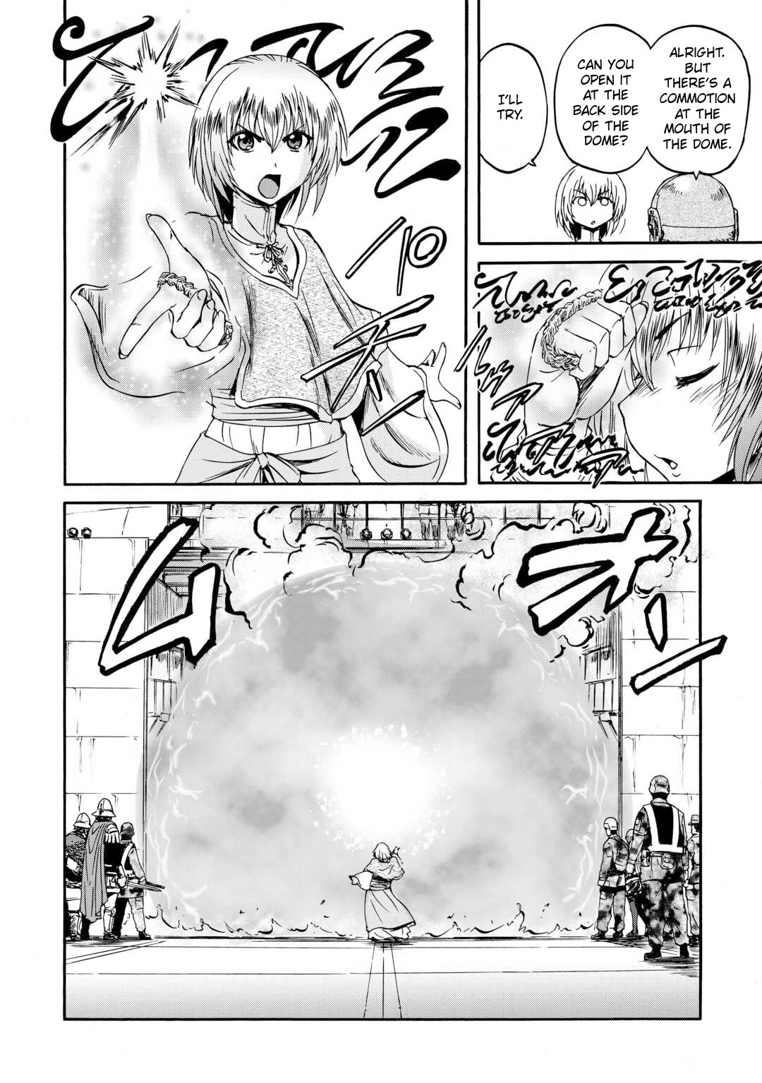 Gate - Jietai Kare no Chi nite, Kaku Tatakeri chapter 142 page 9