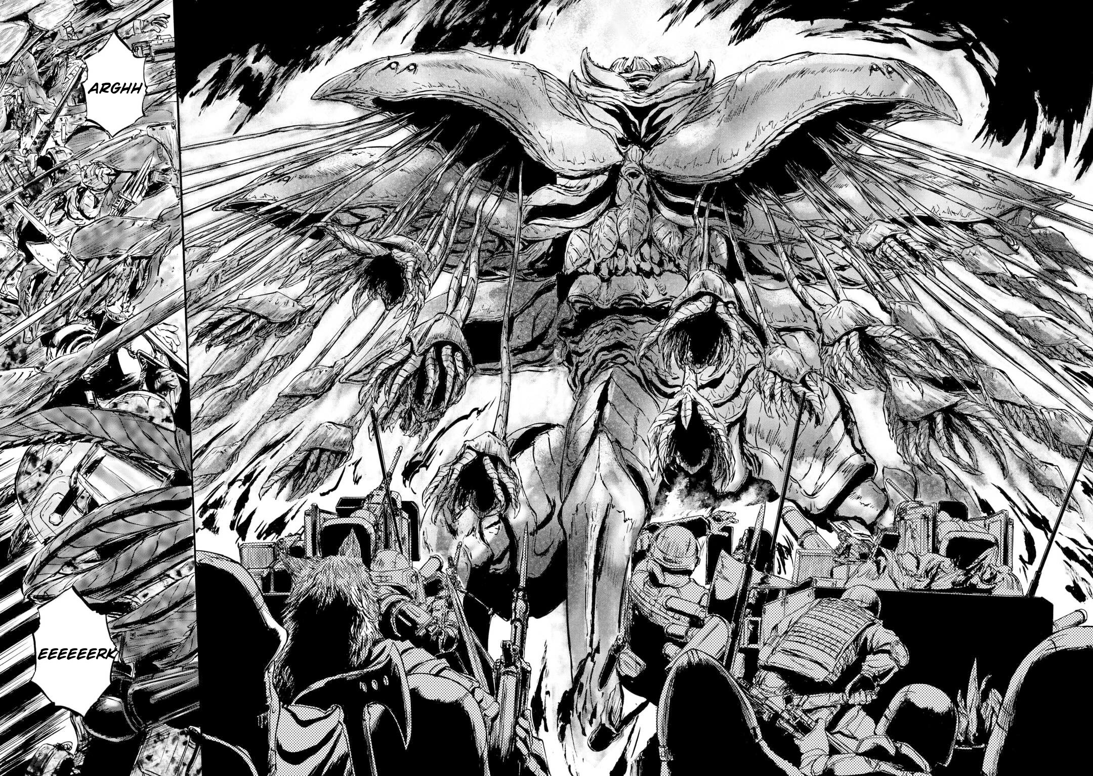 Gate - Jietai Kare no Chi nite, Kaku Tatakeri chapter 143.1 page 10