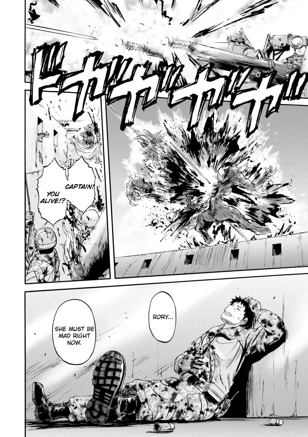 Gate - Jietai Kare no Chi nite, Kaku Tatakeri chapter 143.1 page 22