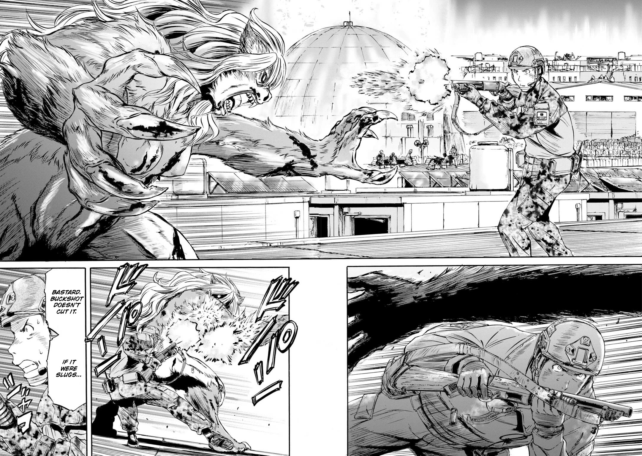 Gate - Jietai Kare no Chi nite, Kaku Tatakeri chapter 143.1 page 3