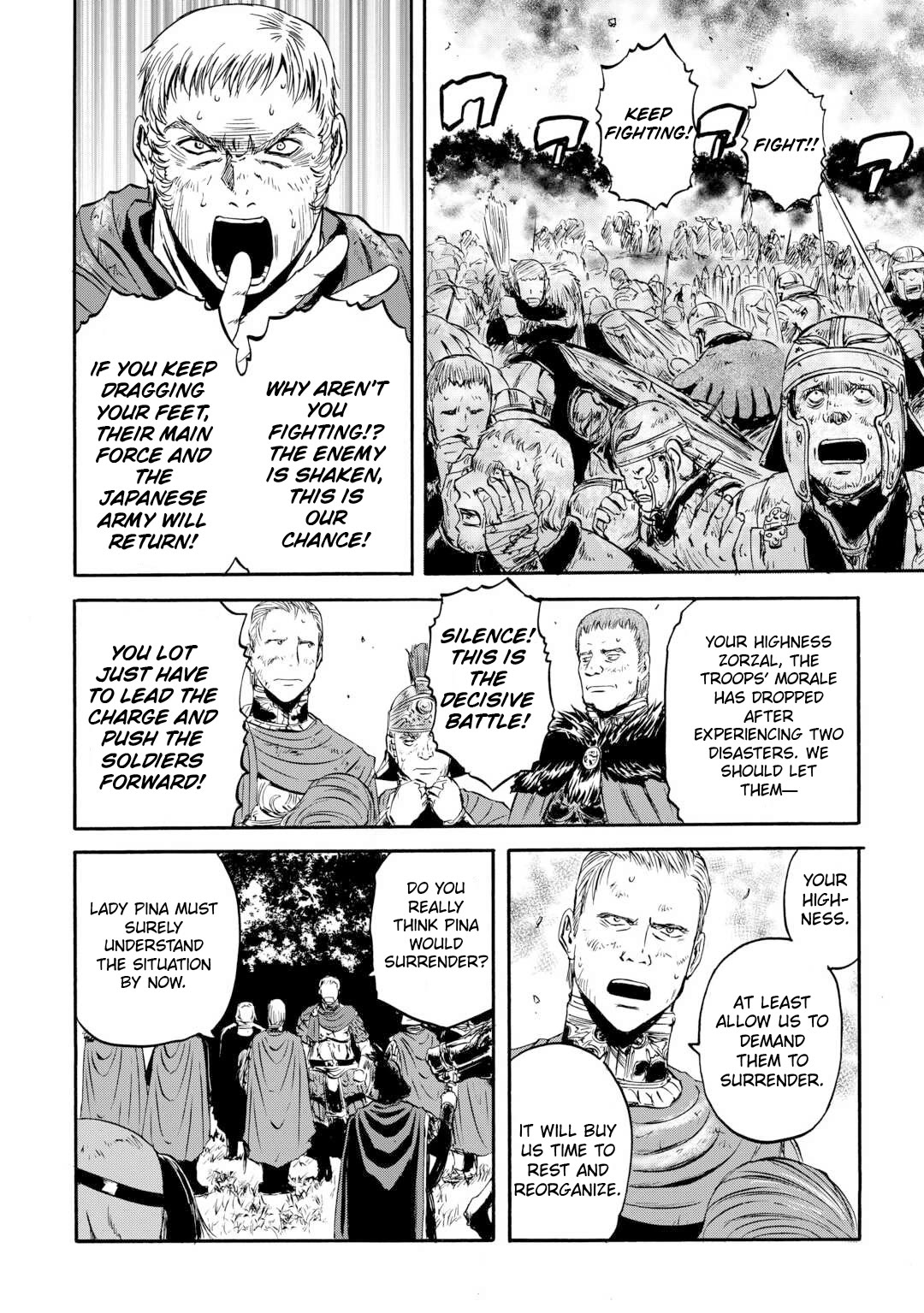 Gate - Jietai Kare no Chi nite, Kaku Tatakeri chapter 143.1 page 37