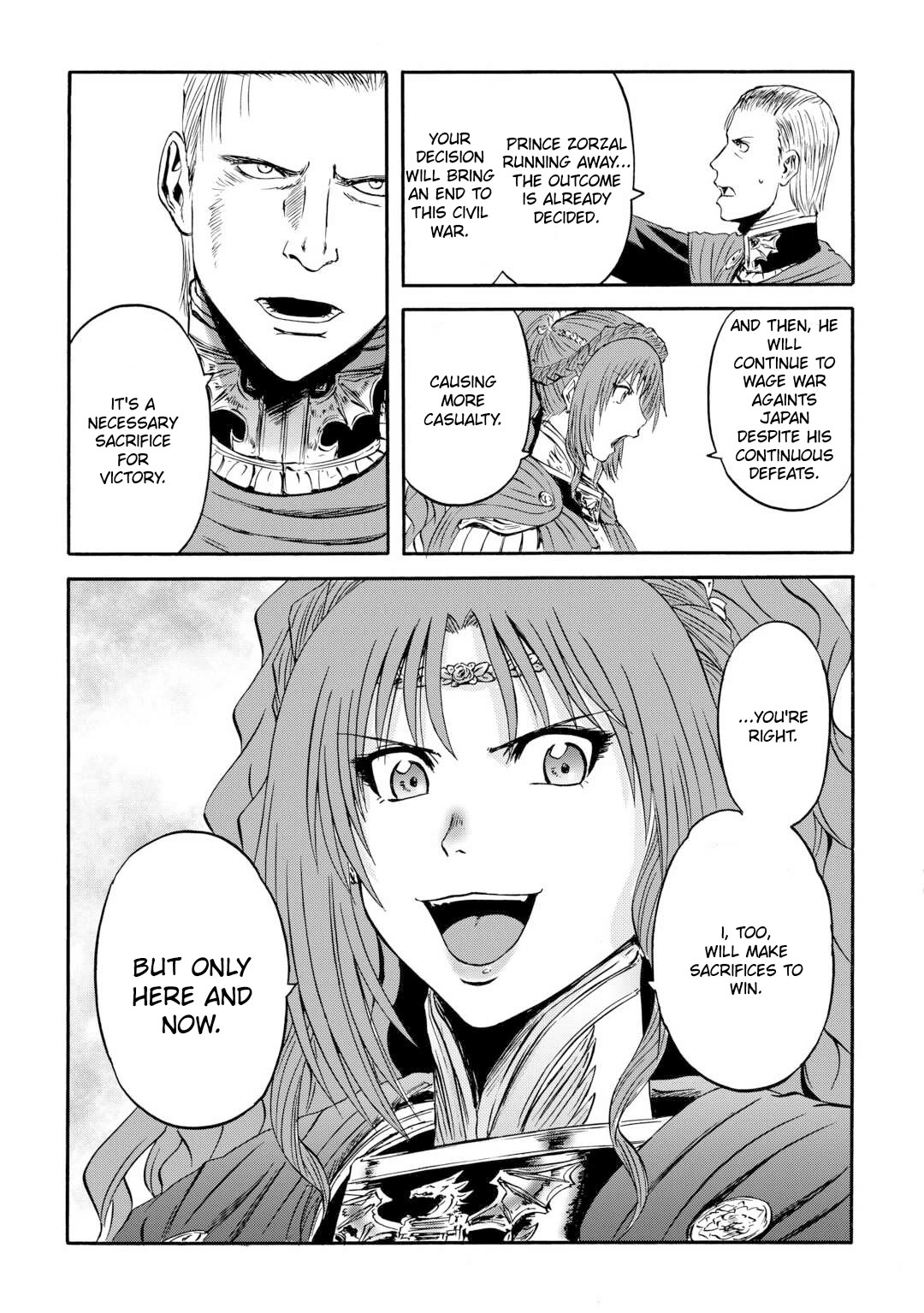 Gate - Jietai Kare no Chi nite, Kaku Tatakeri chapter 143.1 page 40