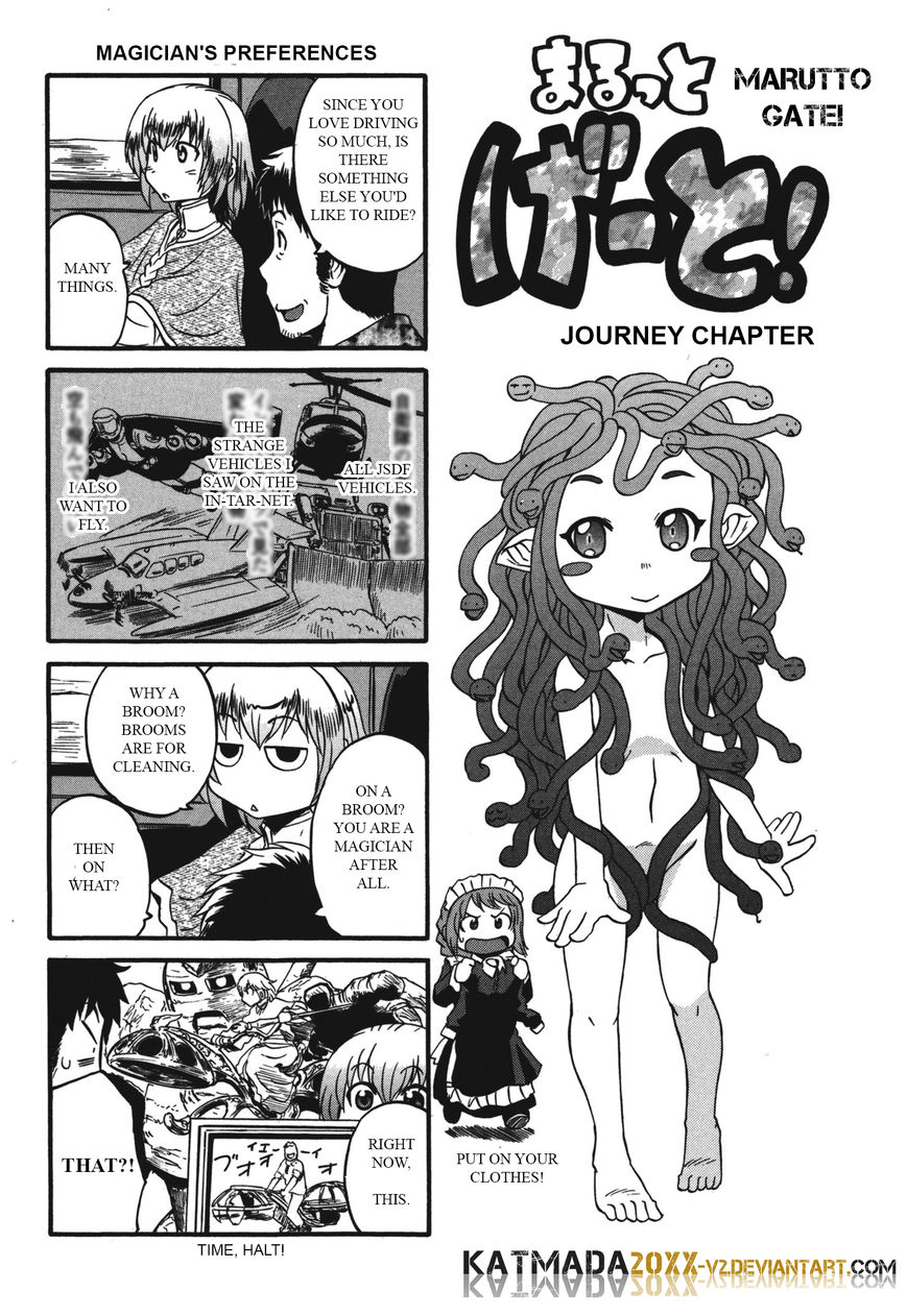 Gate - Jietai Kare no Chi nite, Kaku Tatakeri chapter 53.5 page 1