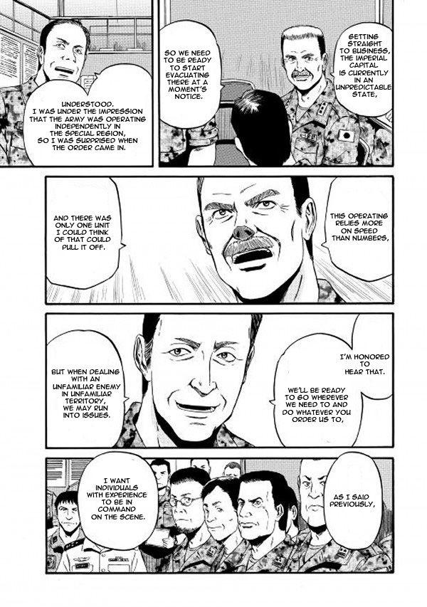 Gate - Jietai Kare no Chi nite, Kaku Tatakeri chapter 61.1 page 6