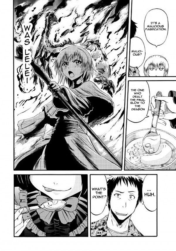 Gate - Jietai Kare no Chi nite, Kaku Tatakeri chapter 61.2 page 12