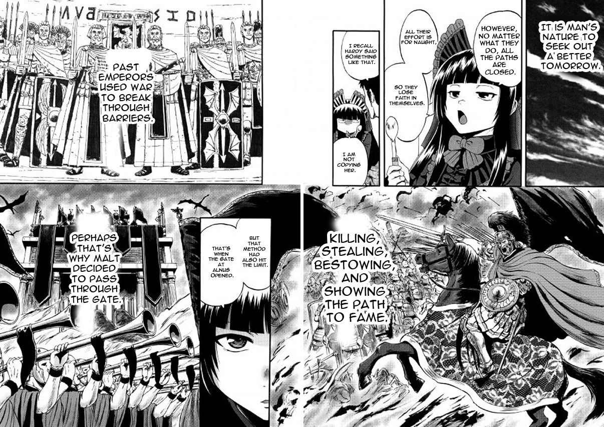 Gate - Jietai Kare no Chi nite, Kaku Tatakeri chapter 61.2 page 14