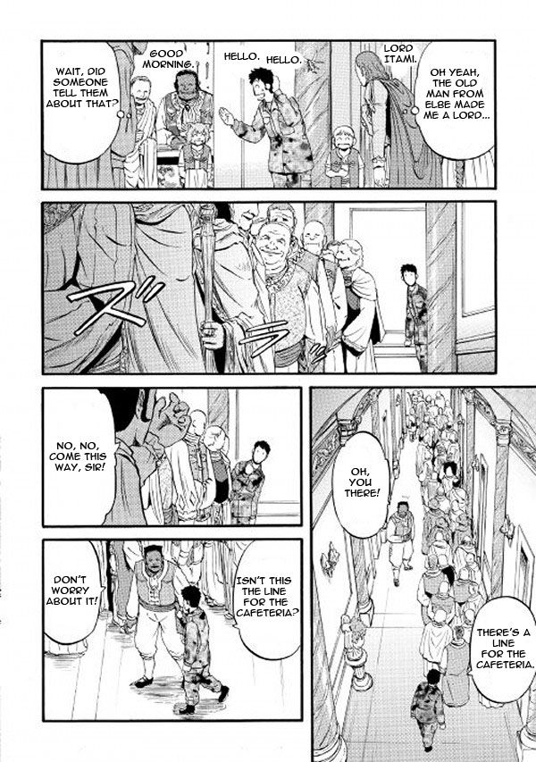 Gate - Jietai Kare no Chi nite, Kaku Tatakeri chapter 61.2 page 6