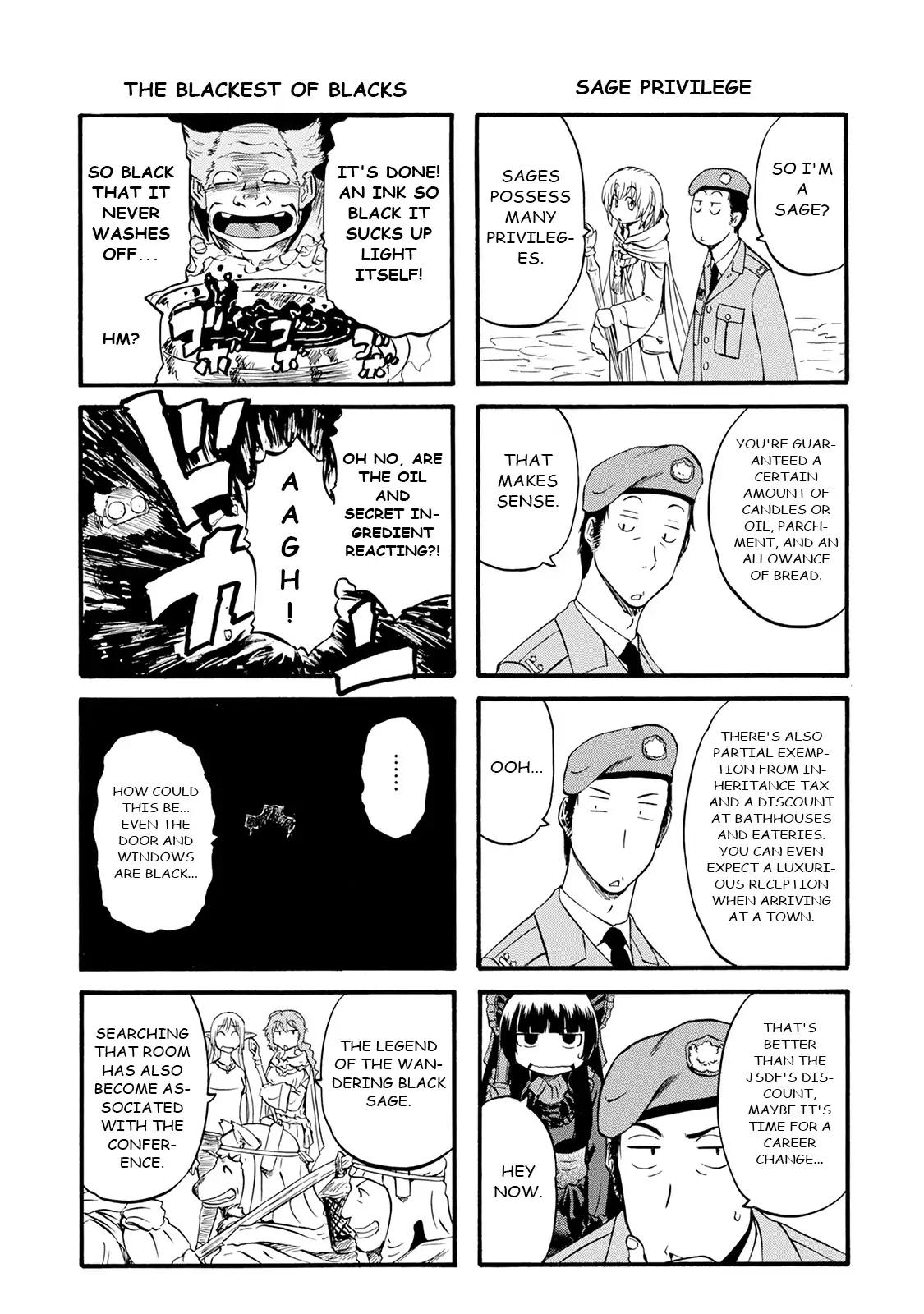 Gate - Jietai Kare no Chi nite, Kaku Tatakeri chapter 67.5 page 2