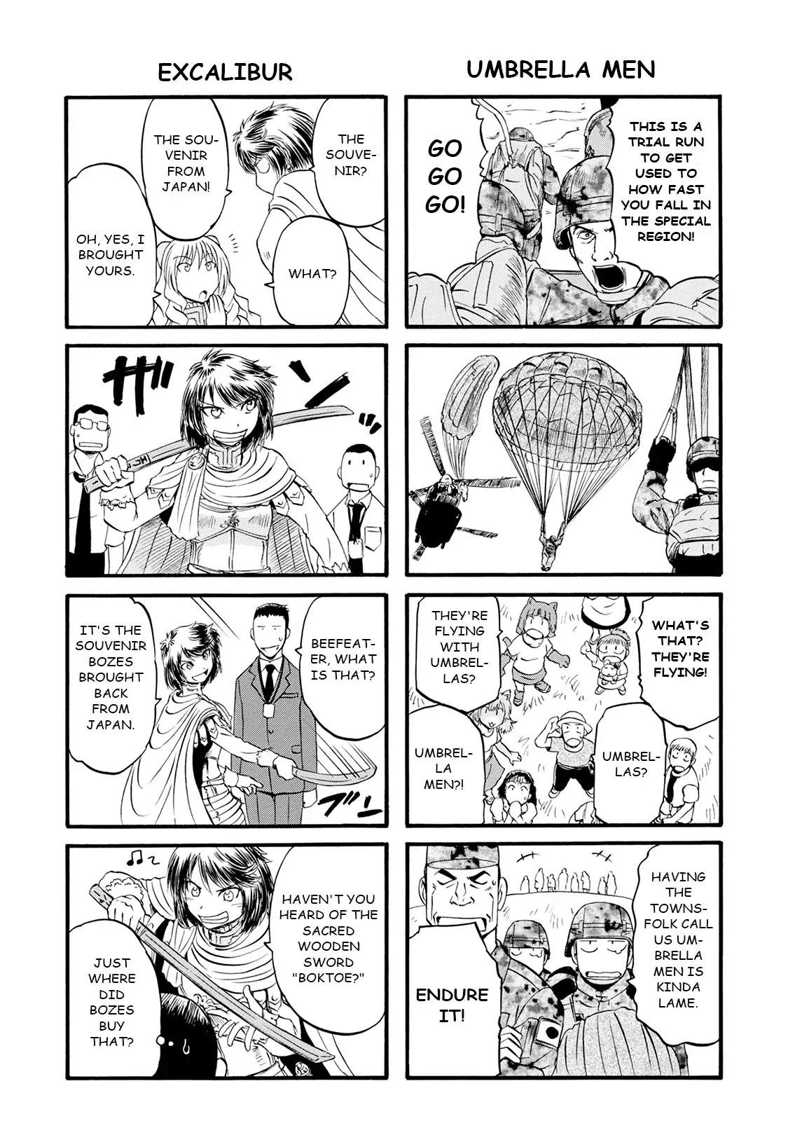 Gate - Jietai Kare no Chi nite, Kaku Tatakeri chapter 67.5 page 3