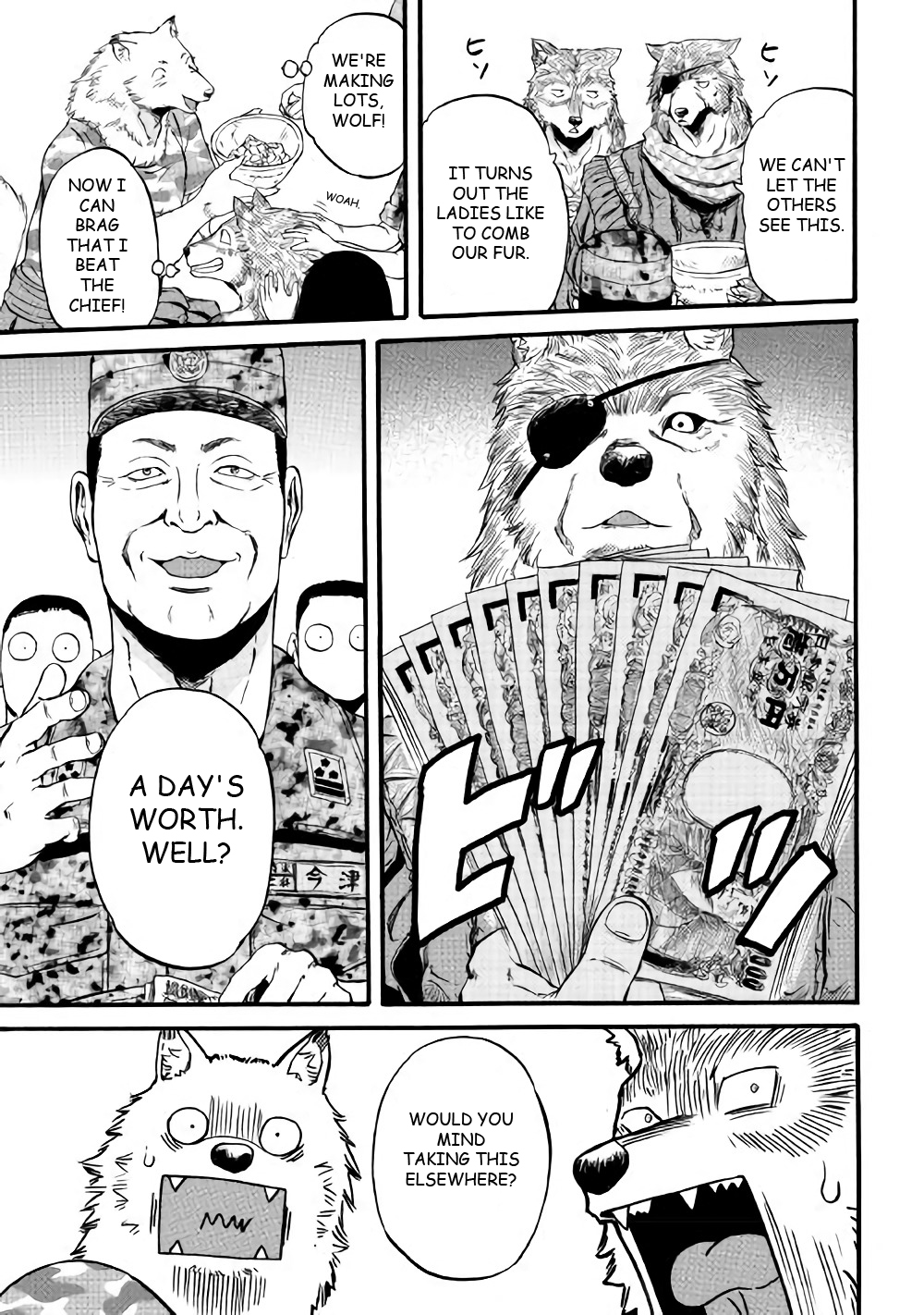 Gate - Jietai Kare no Chi nite, Kaku Tatakeri chapter 69.5 page 11