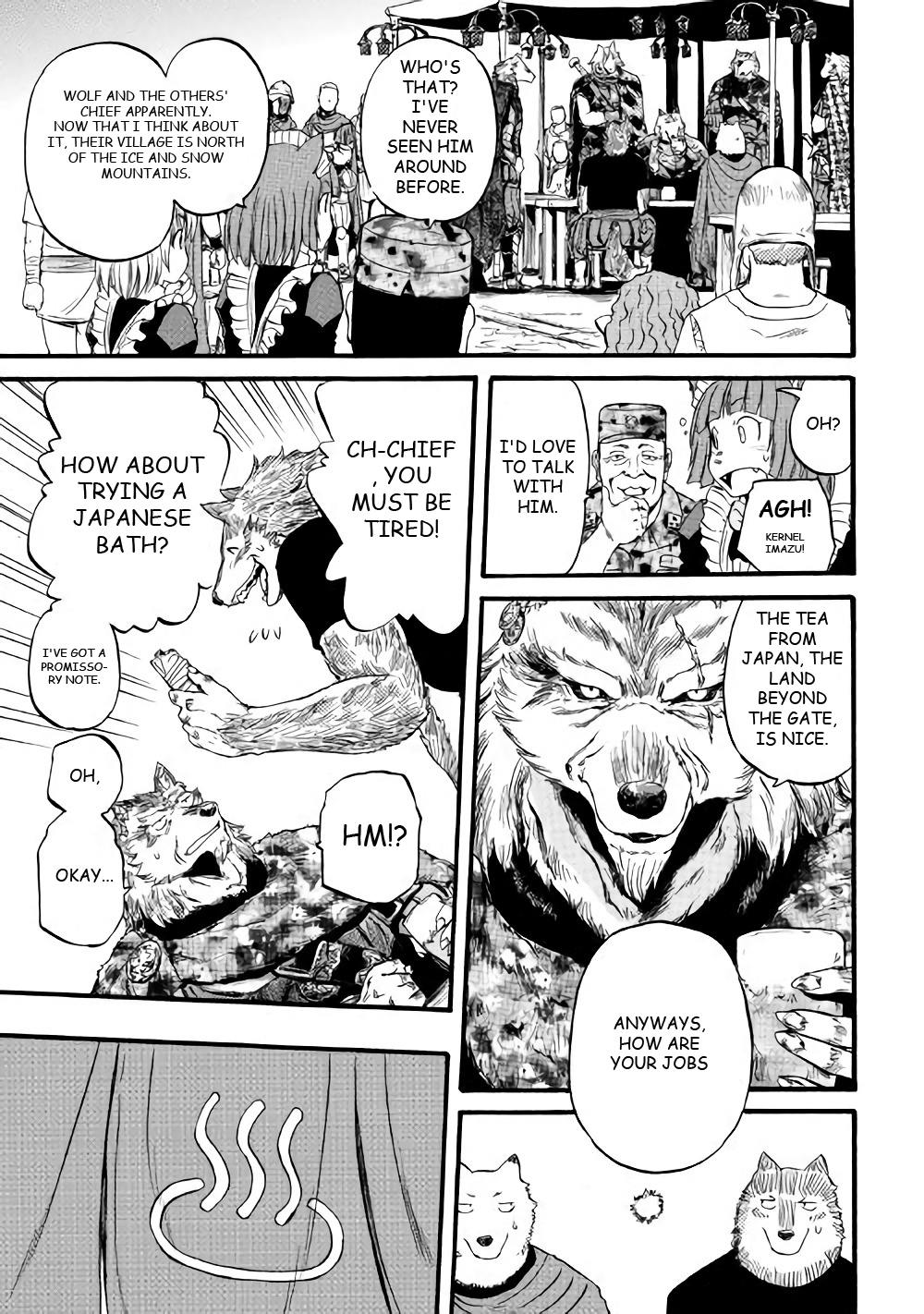 Gate - Jietai Kare no Chi nite, Kaku Tatakeri chapter 69.5 page 7