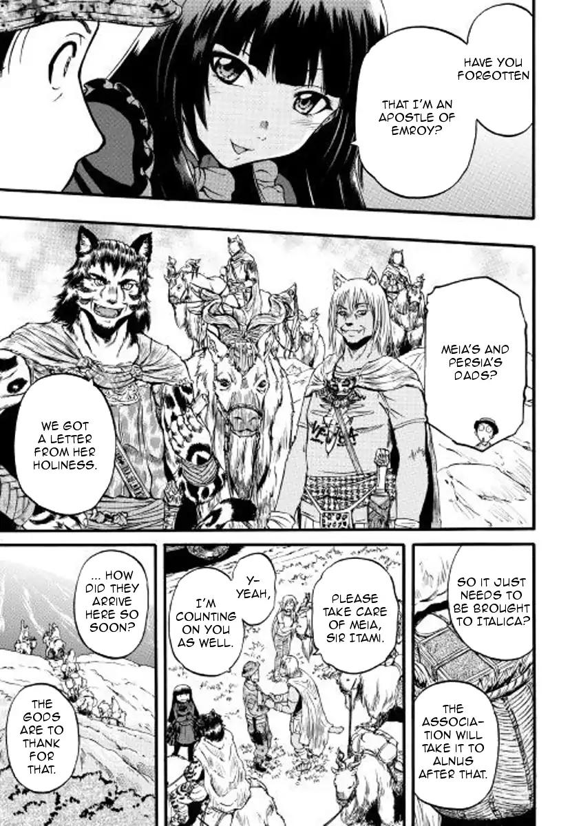 Gate - Jietai Kare no Chi nite, Kaku Tatakeri chapter 74.5 page 3