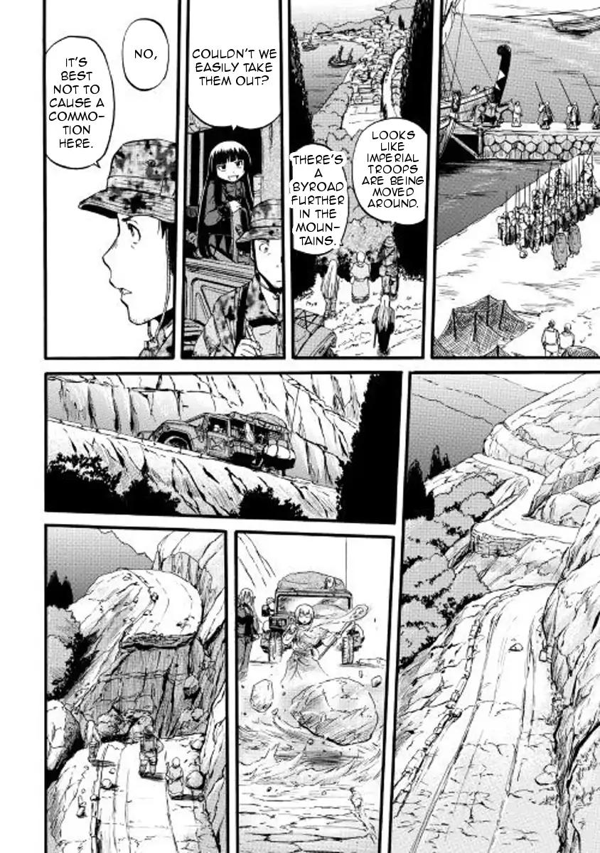 Gate - Jietai Kare no Chi nite, Kaku Tatakeri chapter 74.5 page 4