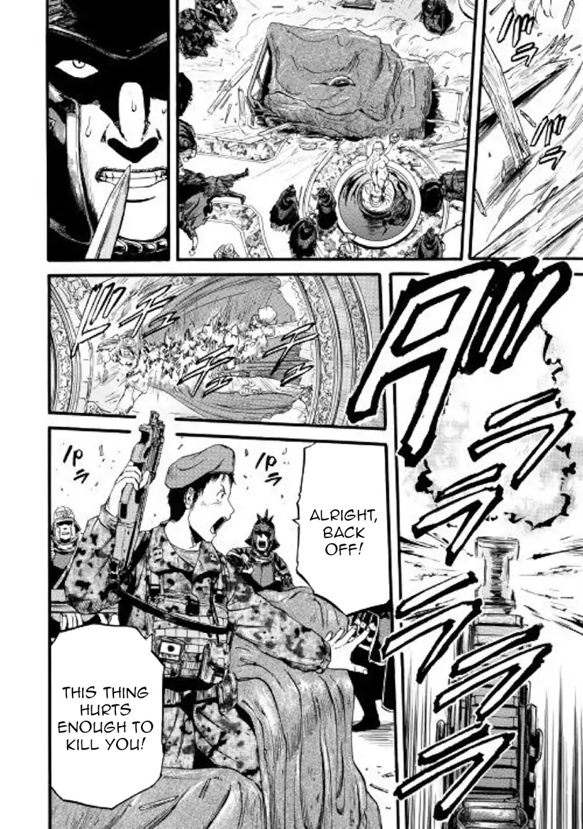 Gate - Jietai Kare no Chi nite, Kaku Tatakeri chapter 85.2 page 14