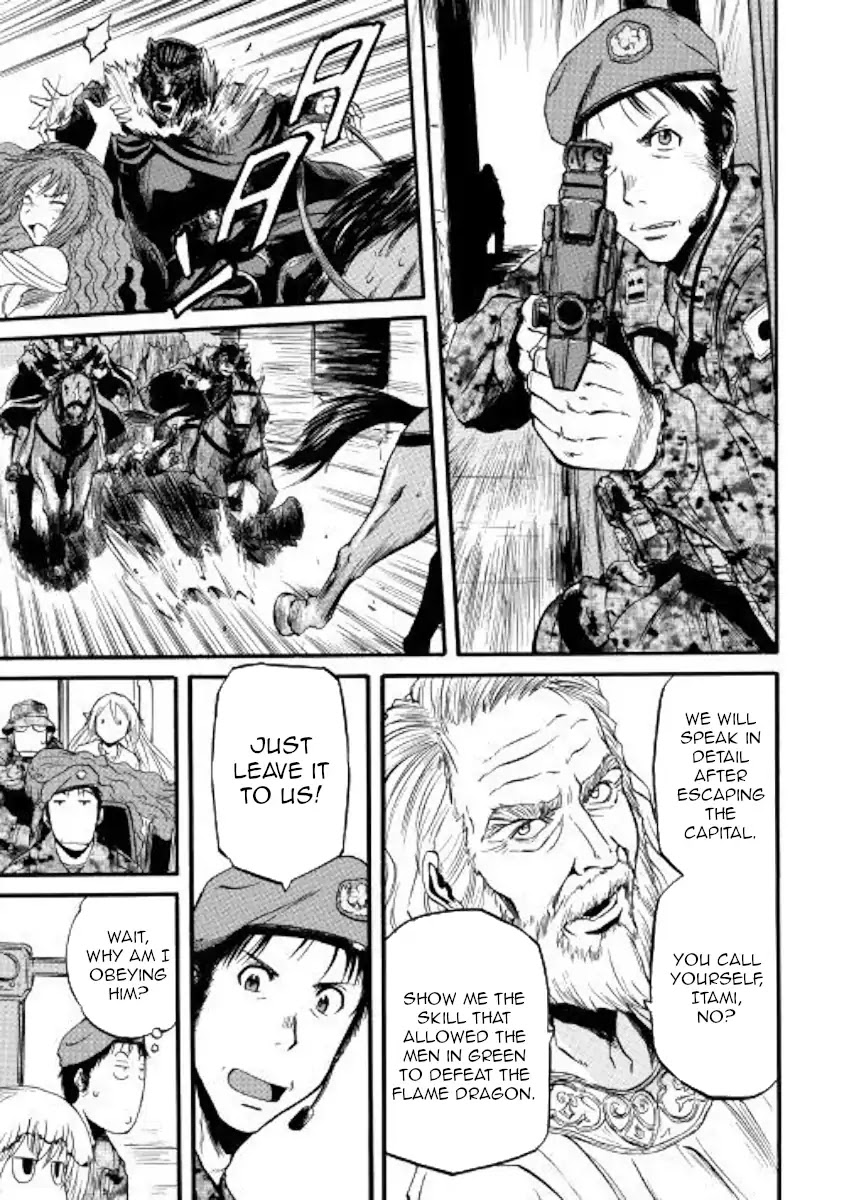 Gate - Jietai Kare no Chi nite, Kaku Tatakeri chapter 85.2 page 27