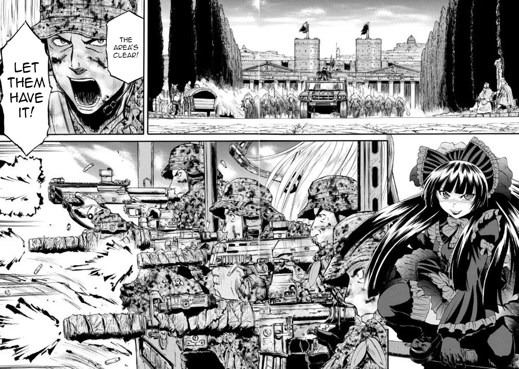 Gate - Jietai Kare no Chi nite, Kaku Tatakeri chapter 85.2 page 28