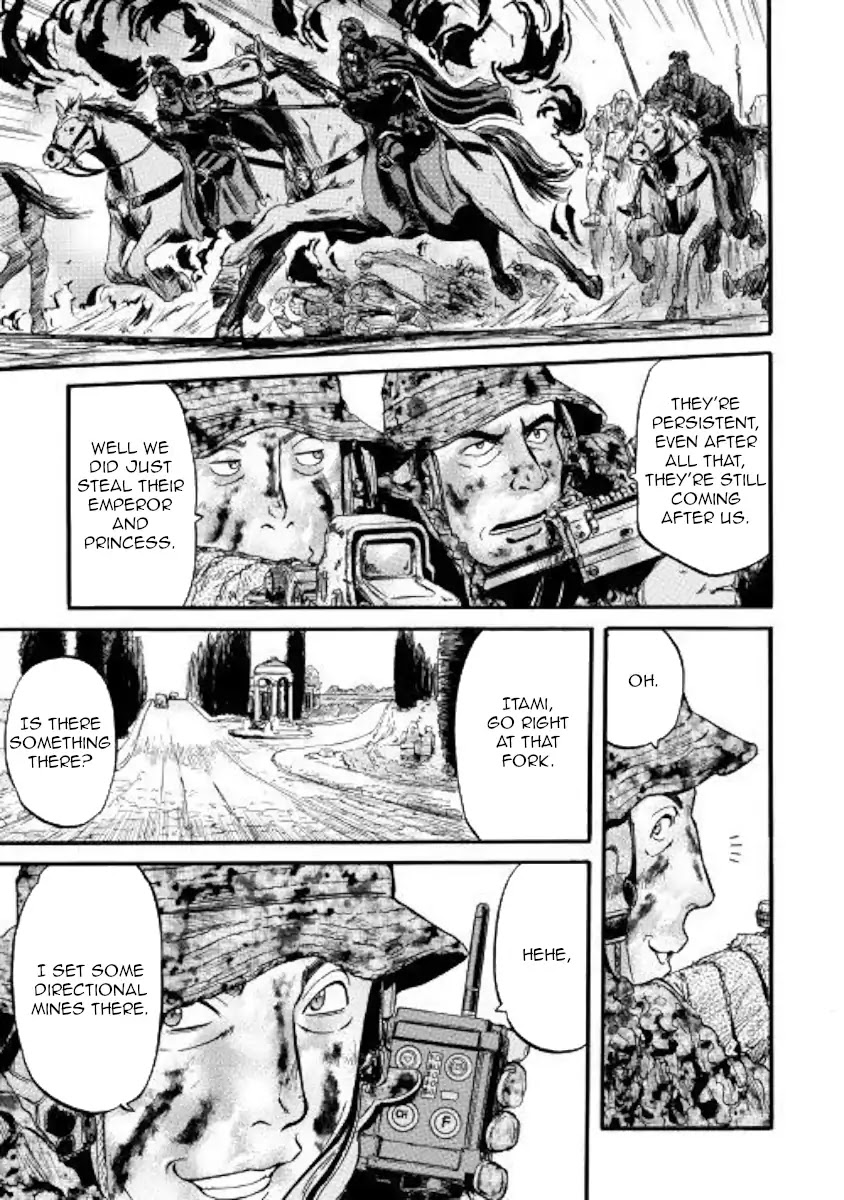 Gate - Jietai Kare no Chi nite, Kaku Tatakeri chapter 85.2 page 32