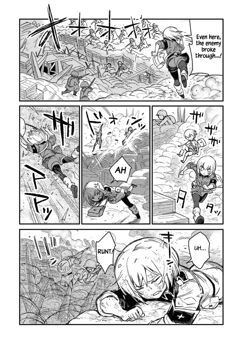 Genderswapped Medic's Battlefield Diary chapter 19 page 14