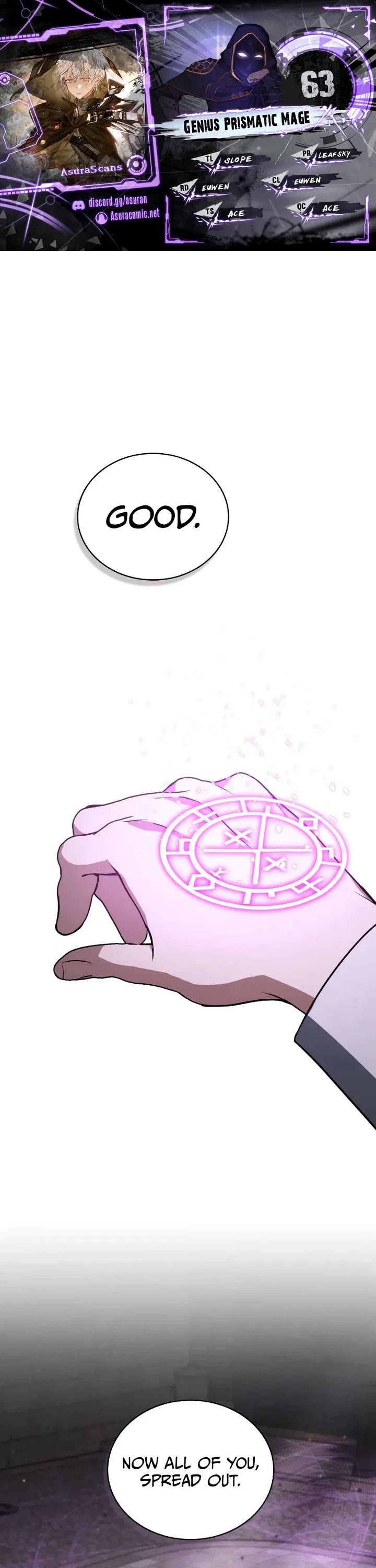 Genius Prismatic Mage chapter 63 page 1