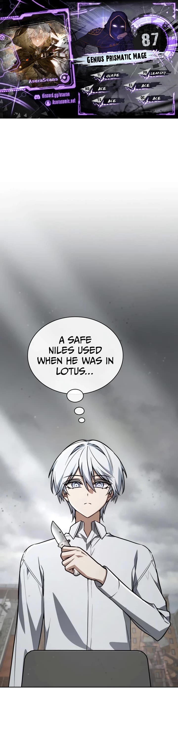 Genius Prismatic Mage chapter 87 page 1