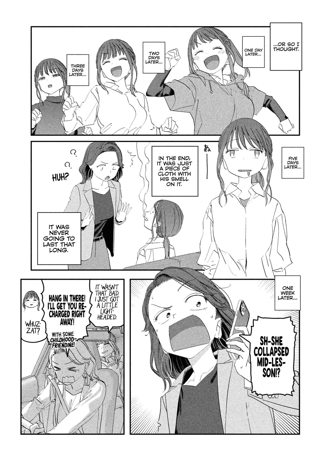 Getsuyoubi no Tawawa (Serialization) chapter 99 page 8