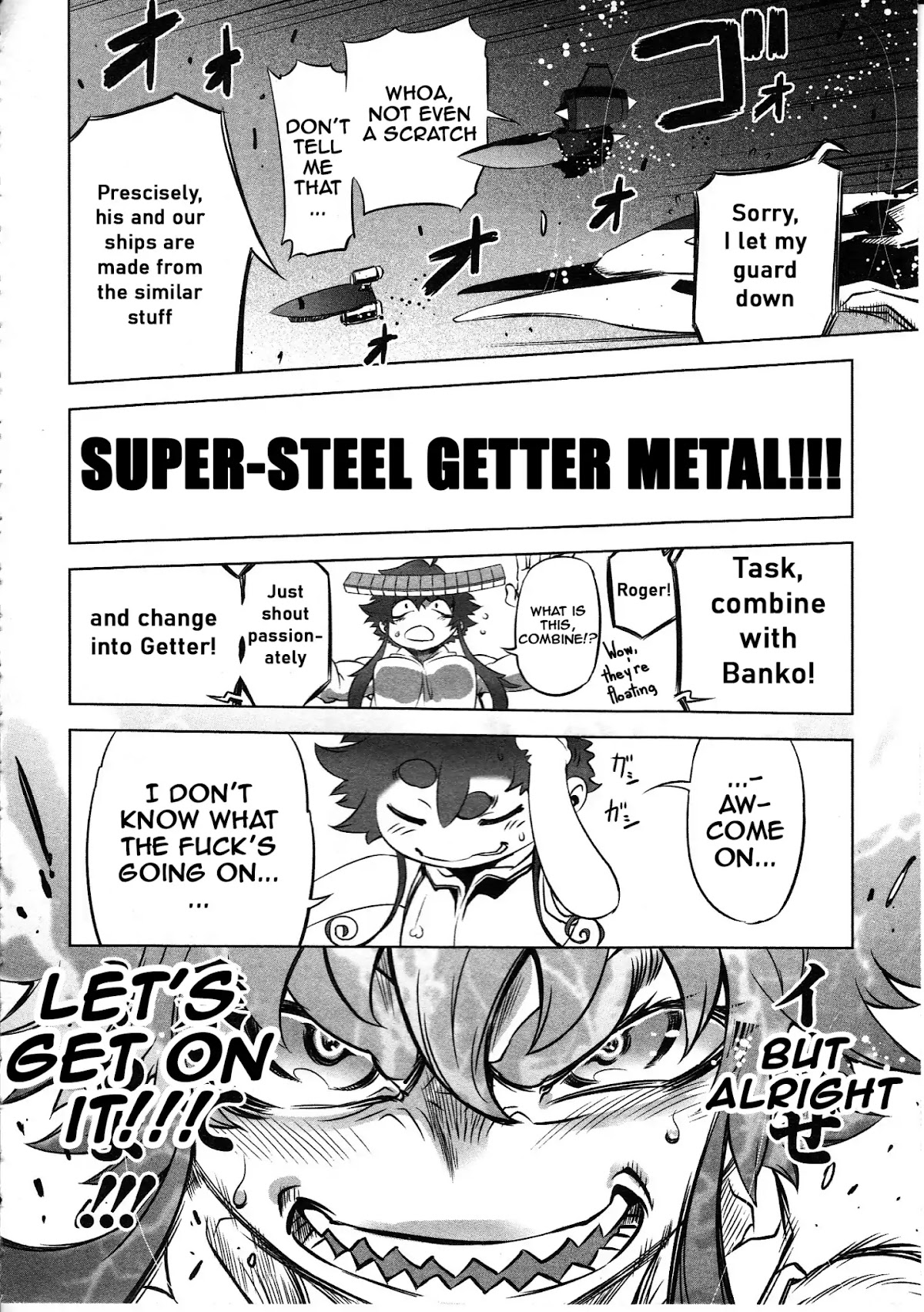Getter Robot High chapter 2 page 21