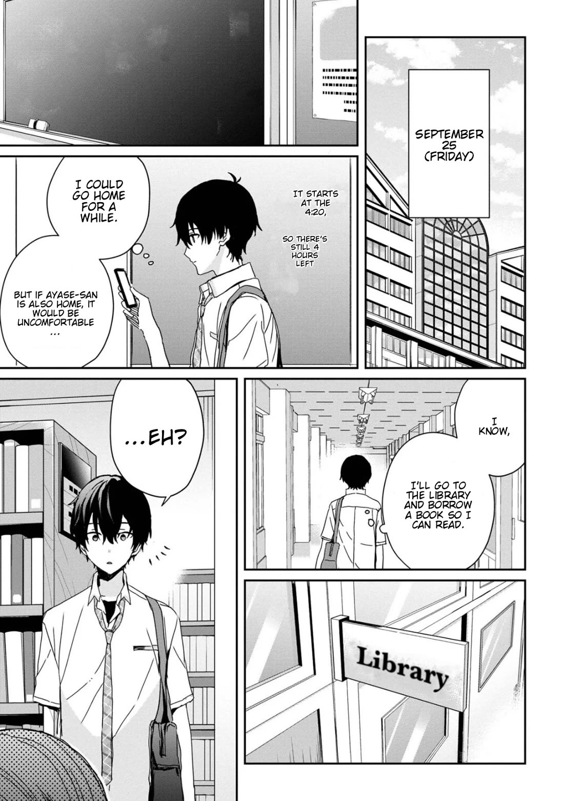 Gimai Seikatsu chapter 20.2 page 1