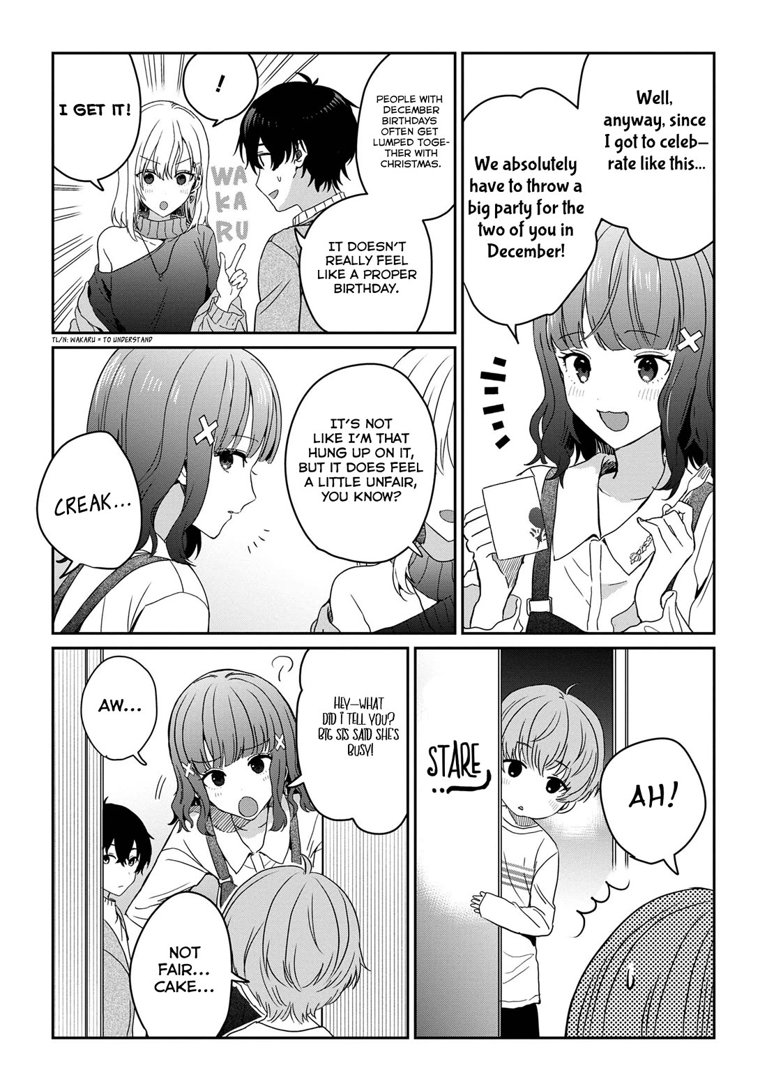 Gimai Seikatsu chapter 27.1 page 12