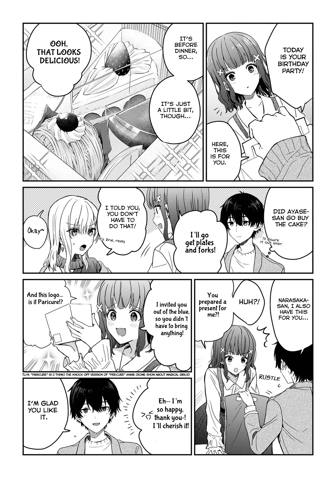 Gimai Seikatsu chapter 27.1 page 8