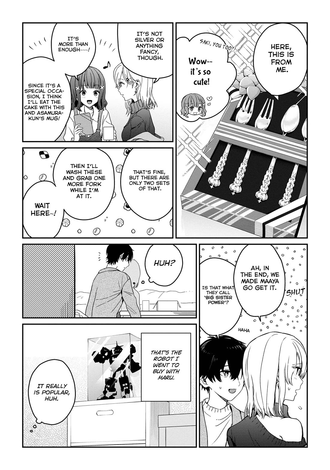 Gimai Seikatsu chapter 27.1 page 9